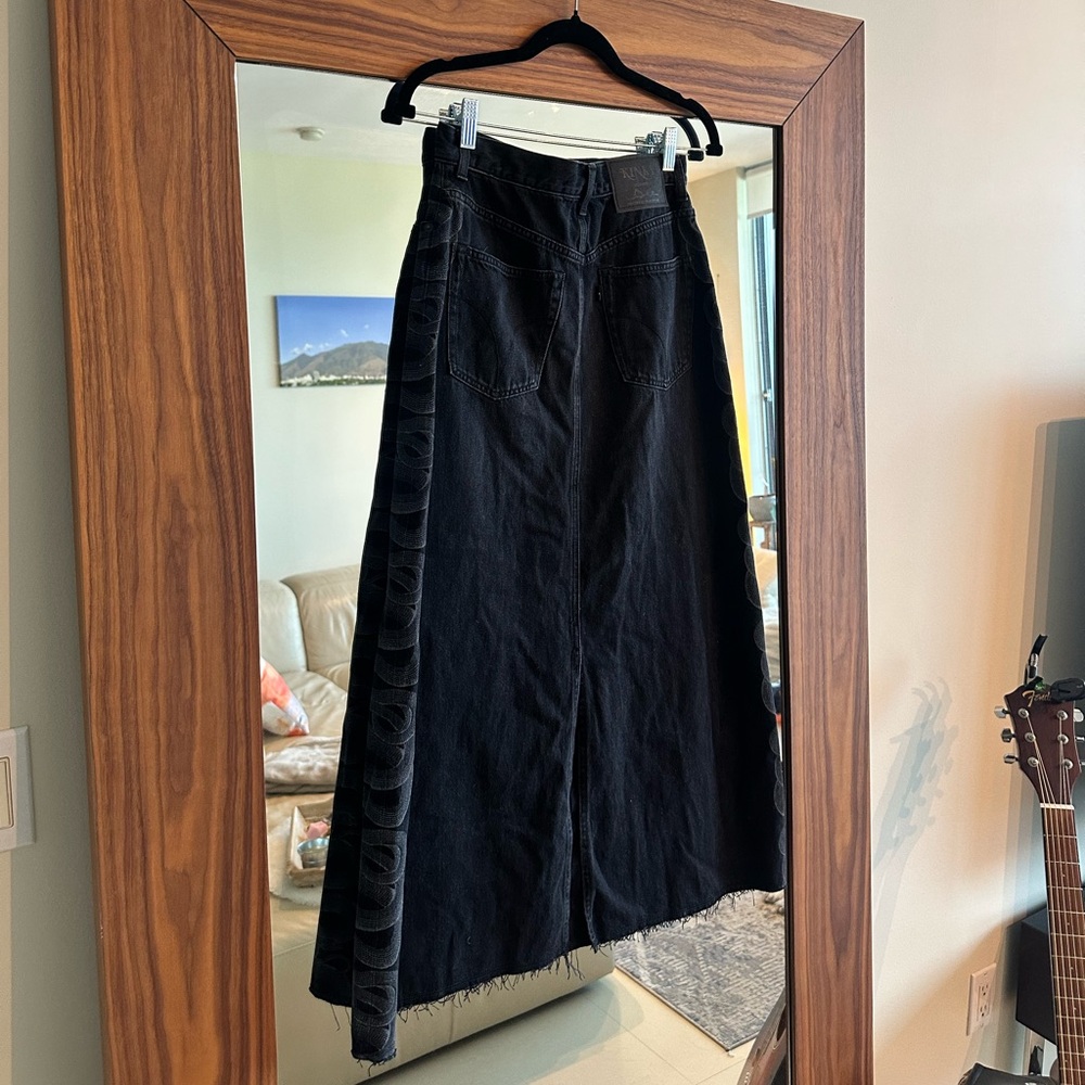 Hysteric Glamour Jean Skirt